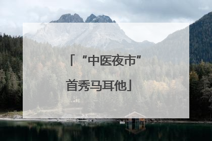 “中医夜市”首秀马耳他