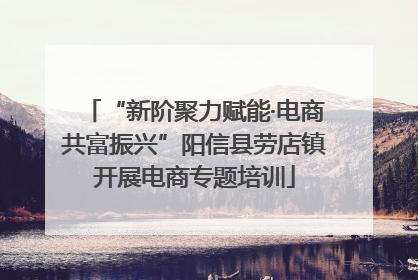“新阶聚力赋能·电商共富振兴”阳信县劳店镇开展电商专题培训