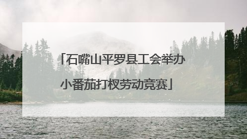 石嘴山平罗县工会举办小番茄打杈劳动竞赛