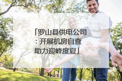 罗山县供电公司：开展机房自查 助力迎峰度夏