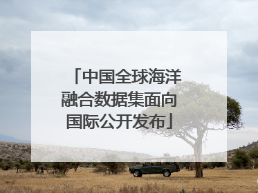 中国全球海洋融合数据集面向国际公开发布