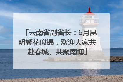 云南省副省长：6月昆明繁花似锦，欢迎大家共赴春城、共聚南博