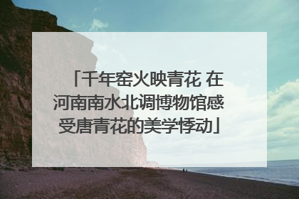 千年窑火映青花 在河南南水北调博物馆感受唐青花的美学悸动