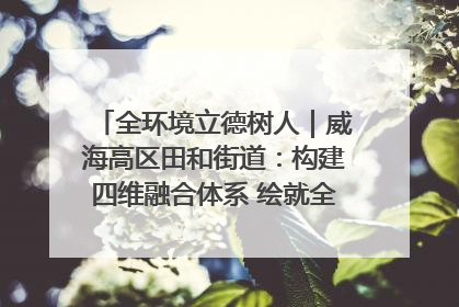 全环境立德树人｜威海高区田和街道：构建四维融合体系 绘就全环境立德树人新画卷