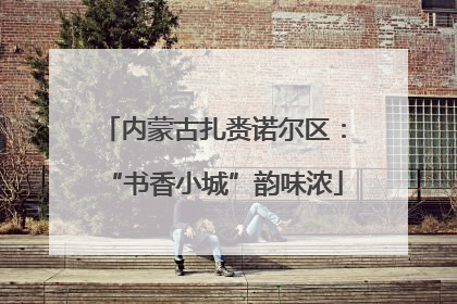 内蒙古扎赉诺尔区：“书香小城”韵味浓