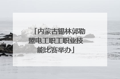 内蒙古锡林郭勒盟电工职工职业技能比赛举办