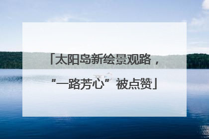 太阳岛新绘景观路，“一路芳心”被点赞
