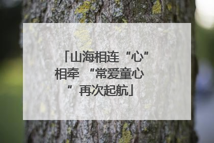 山海相连“心”相牵 “常爱童心”再次起航