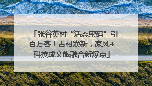 张谷英村“活态密码”引百万客！古村焕新，家风+科技成文旅融合新爆点