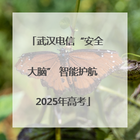 武汉电信“安全大脑” 智能护航2025年高考
