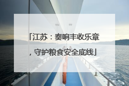 江苏：奏响丰收乐章，守护粮食安全底线