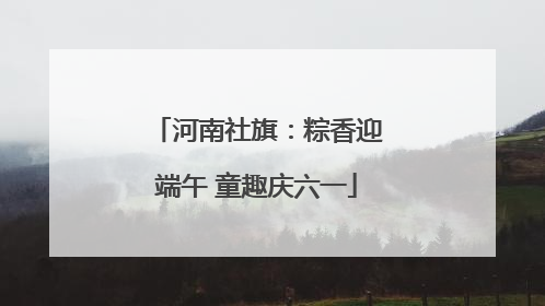 河南社旗：粽香迎端午 童趣庆六一