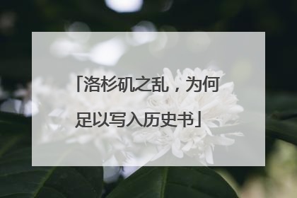 洛杉矶之乱，为何足以写入历史书