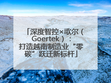 深度智控×歌尔（Goertek）：打造越南制造业“零碳”跃迁新标杆