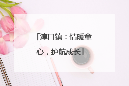 淳口镇：情暖童心，护航成长