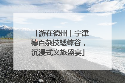 游在德州｜宁津德百杂技蟋蟀谷，沉浸式文旅盛宴