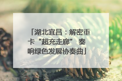 湖北宜昌：解密重卡“超充走廊” 奏响绿色发展协奏曲