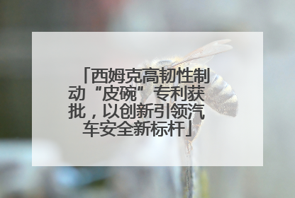 西姆克高韧性制动“皮碗”专利获批，以创新引领汽车安全新标杆