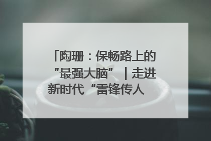 陶珊：保畅路上的“最强大脑”｜走进新时代“雷锋传人 长沙榜样”