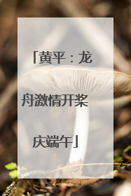 黄平：龙舟激情开桨庆端午