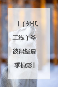 （外代二线）圣彼得堡夏季掠影