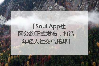 Soul App社区公约正式发布，打造年轻人社交乌托邦